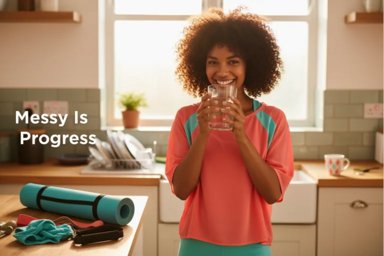 Our vibe-Messy Is Progress by sparkin